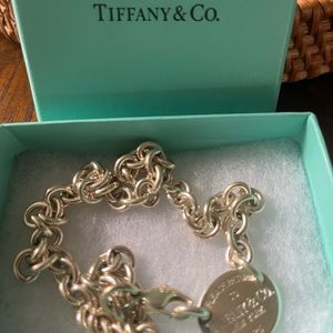Please Return to Tiffany & Co choker style necklace